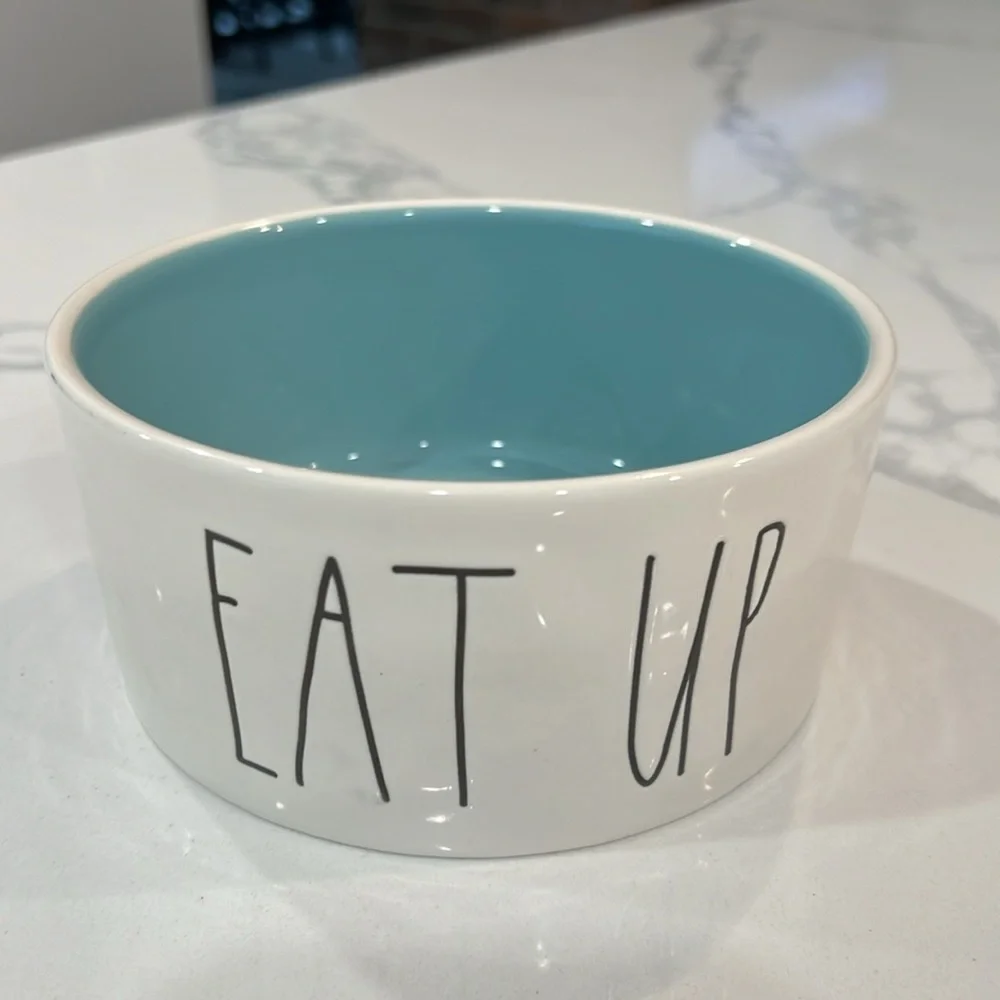 🐾Cute. Rae Dunn EAT. UP. 🐾🐾Bowl...